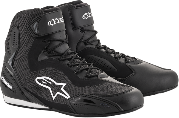 Ghete Alpinestars Faster-3 Rideknit Black/Silver-0