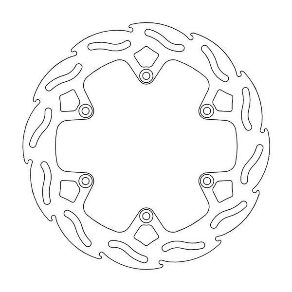 Disc frana spate flotant KTM Moto-Master Flame