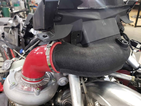 SPI Silicone Intake Kit Polaris 850 Turbo Complete, intake&charge tube (no blow -1