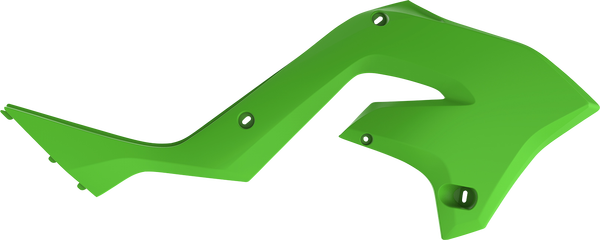 Radiator Covers For Kawasaki Green