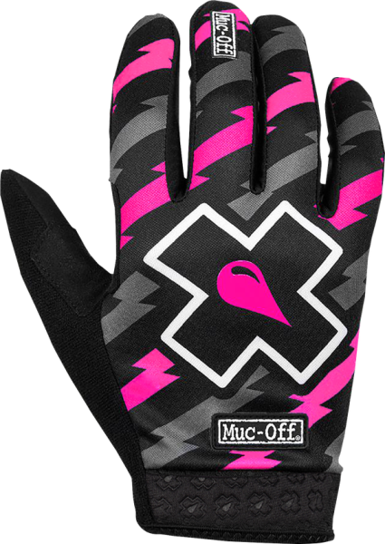 Manusi MTB Muc-OFF Black/Gray/Pink