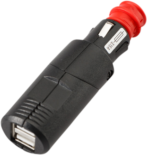 Usb Double Charging Socket With Universal Plug