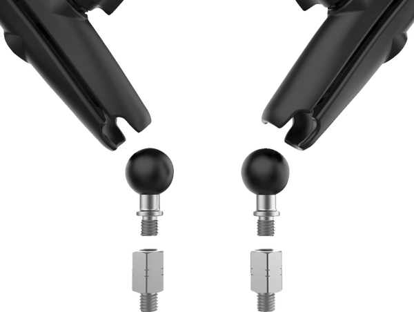 Tough-mirror Kit With M10-1.25 Bases-m10-1.5 Adapters 