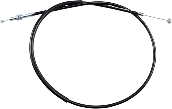 Black Vinyl Clutch Cable Black