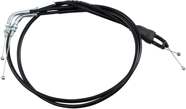 Black Vinyl Throttle Cable Black