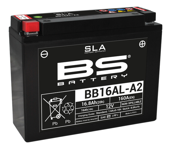 Sla Factory-activated Agm Maintenance-free Batteries Black-0