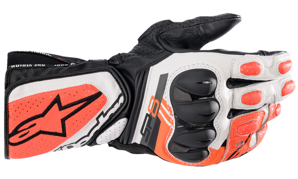 Manusi Alpinestars SP-8 V3 Black/White/Fluorescent Red-0f7c317b6d490d3bdeefd45d7ad5a76d.webp