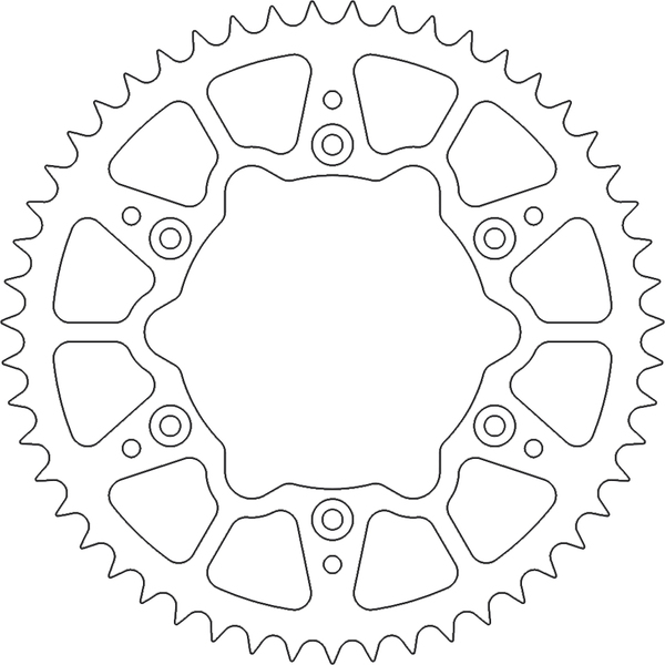 7075 Racing Mx Sprocket Orange