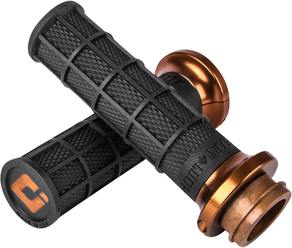 Harley Hart-luck Signature V-twin Lock-on Grips Black