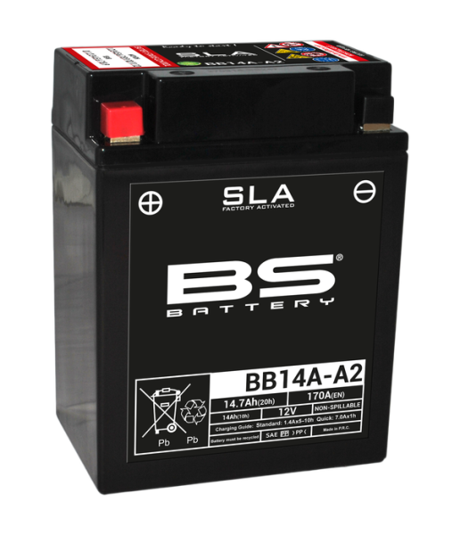 Sla Factory-activated Agm Maintenance-free Batteries Black-0