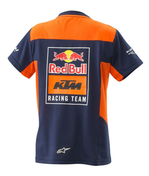 Tricou Copii KTM Replica Team Dark Blue/Orange-0