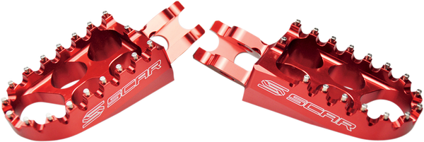 Standard Footpegs Red