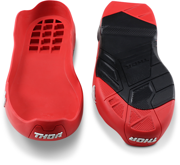 Radial Boots Replacement Outsoles Black, Red-0