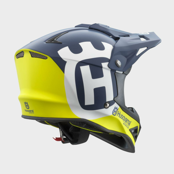 Casca Copii Husqvarna Railed Blue/Yellow-3