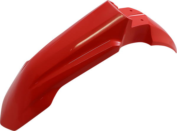 Front Fender Replacement Plastic Red