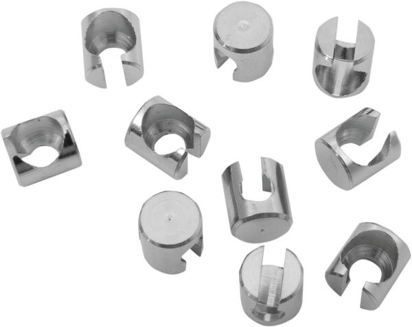 Throttle/idle Cable Ferrules Silver