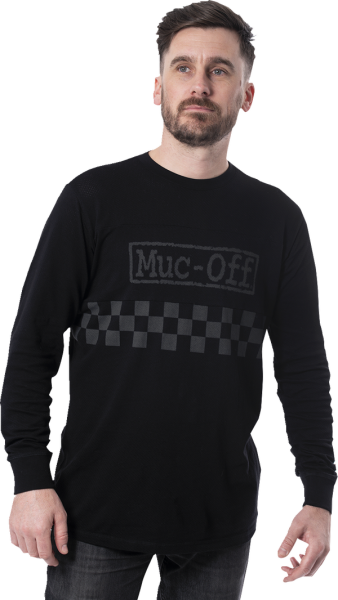 Tricou MTB Muc-OFF Moto Mesh Long Sleeve Black