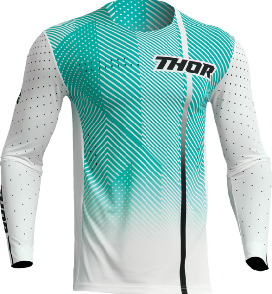 Tricou Thor Prime Tech Teal/White