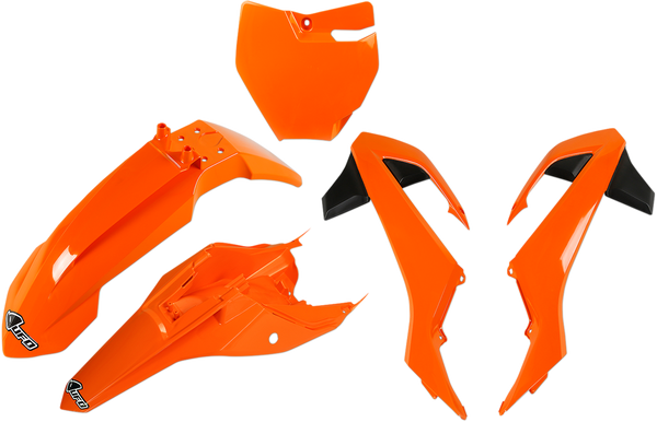 Full Body Replacement Plastic Kit Black, Orange