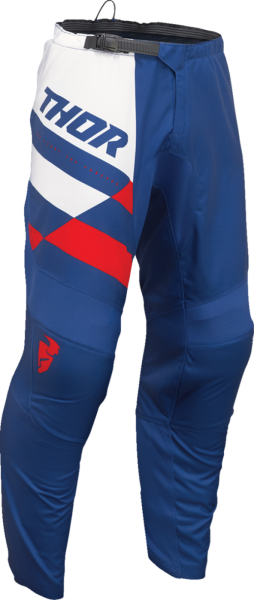 Pantaloni Thor Sector Checker Blue/Red