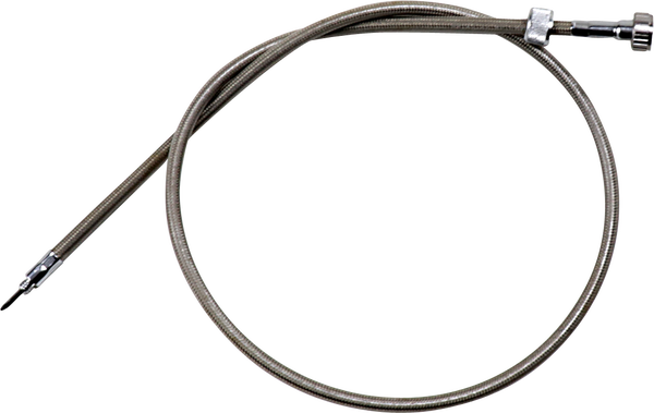 Armor Coat Braided Stainless Steel Speedometer Cable For Harley-davidson Silver