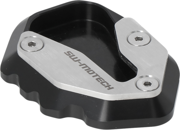 Sidestand Foot Extension Black, Silver