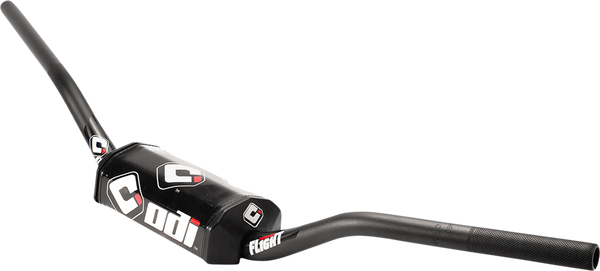 1-1/8(r) Flight Non-crossbrace Handlebar Black