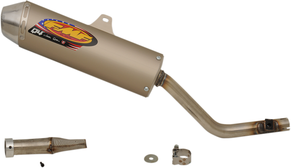 Q4 Slip-on Muffler Silver-0
