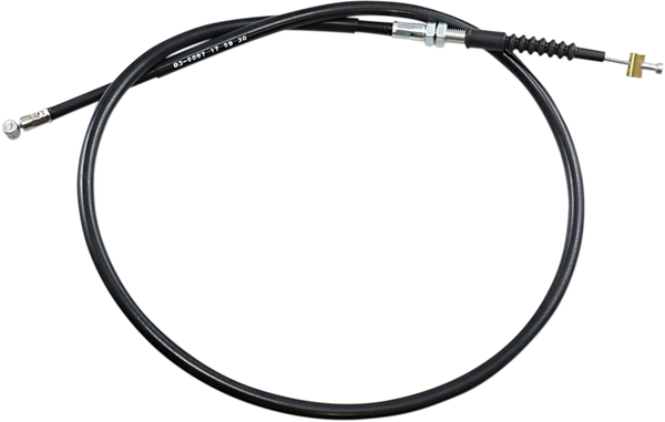 Black Vinyl Brake Cable Black