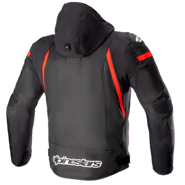 Geaca Moto Alpinestars Zaca Waterproof Black/Red/White-2