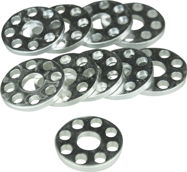 Drilled Washers Silver