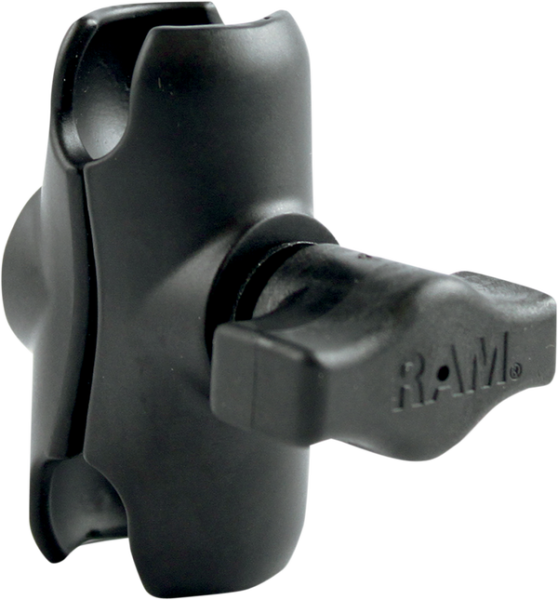 Double Socket Arm Black 