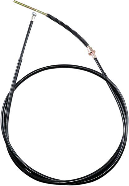 Black Vinyl Brake Cable Black