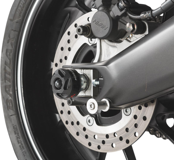 Rear Axle Slider Set Black