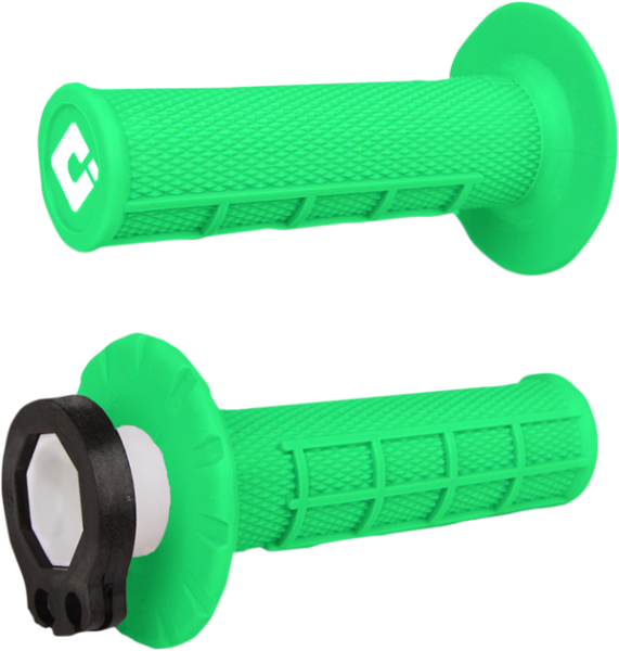 V2 Waffle Lock-on Grips Green
