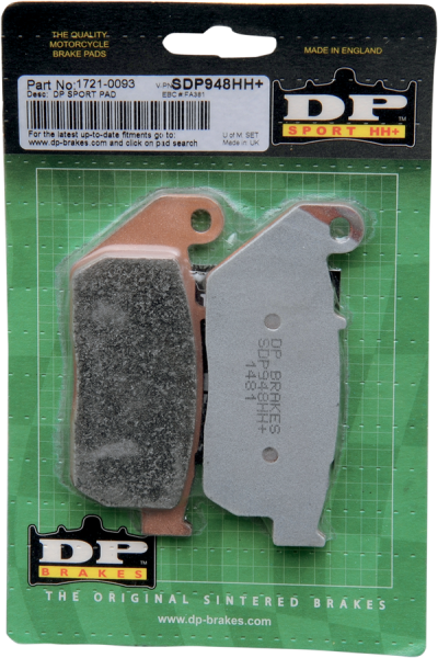 Sdp Sport Hh+ Sintered Brake Pads-0