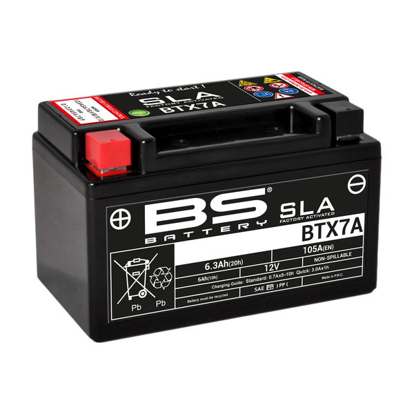 Sla Factory-activated Agm Maintenance-free Batteries Black-0