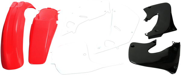 Full Body Replacement Plastic Kit Red, White