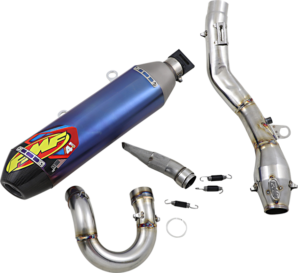 Factory 4.1 Rct Exhaust System Anodized Blue-0