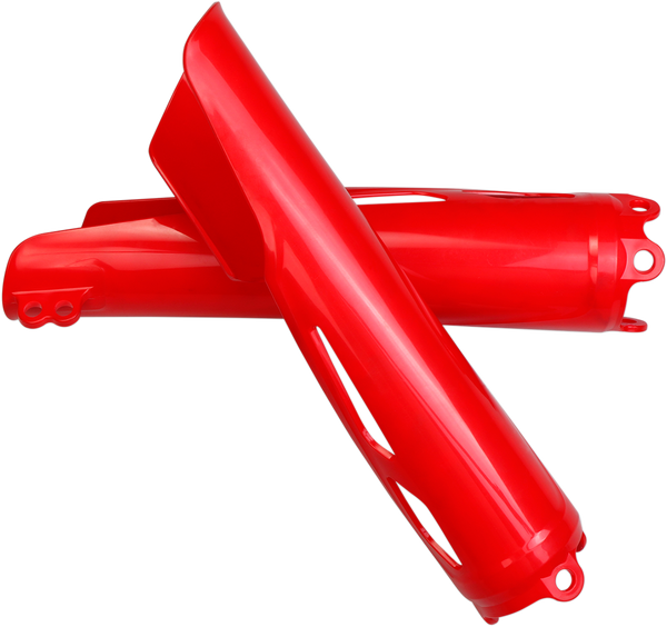 Honda Fork Tube Protectors Red