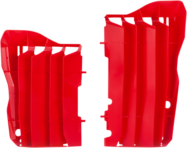 Radiator Louvers Red