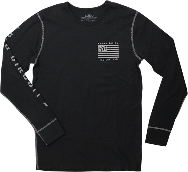 Factory Team Thermal T-shirt Black