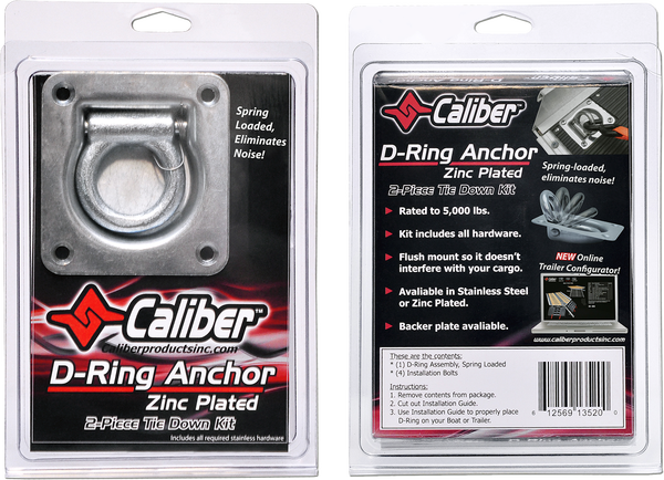 D-ring Anchor Kits Zinc-plated-0