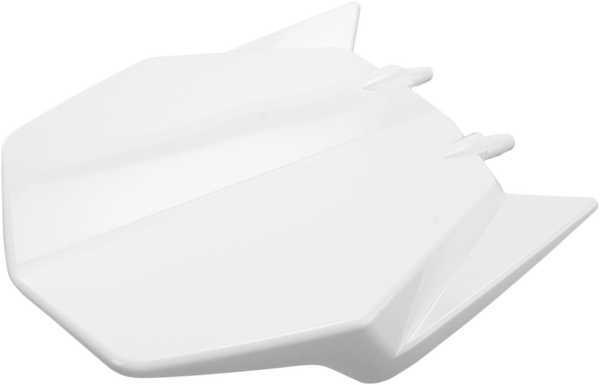 Plate # Husky Wht White