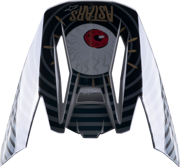 Vizor Casca Alpinestars Sm5 Black/Gray