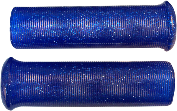 Star Fire Flake Grips Blue