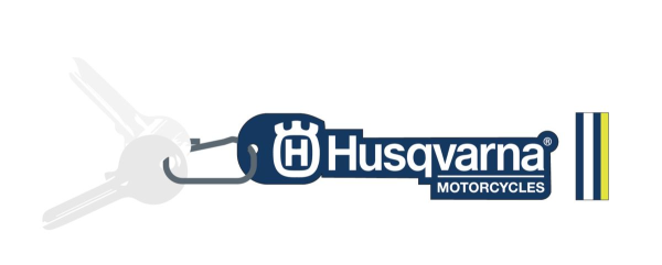 Breloc Husqvarna Rubber-1