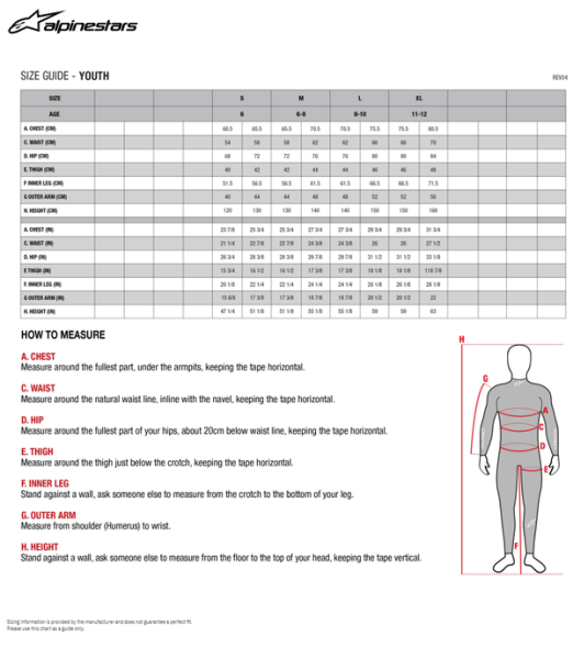 Protectie Gat Copii Alpinestars Black/Orange-0