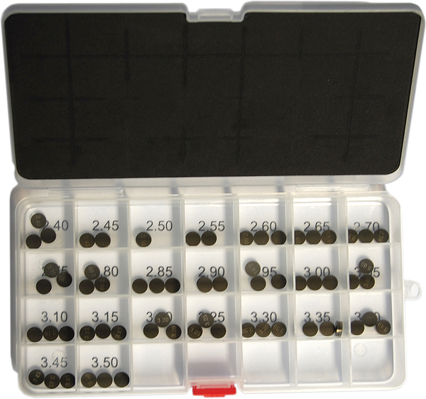 Kit pastile supapa 8.90mm de la 1.74-2.58mm PROX