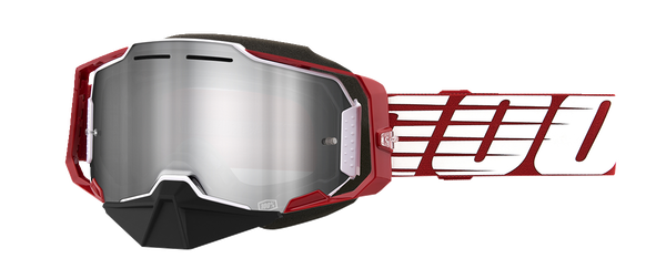 Ochelari Snowmobil 100% Armega White/Red-5229a451973740fd46bb2a055c81870e.webp